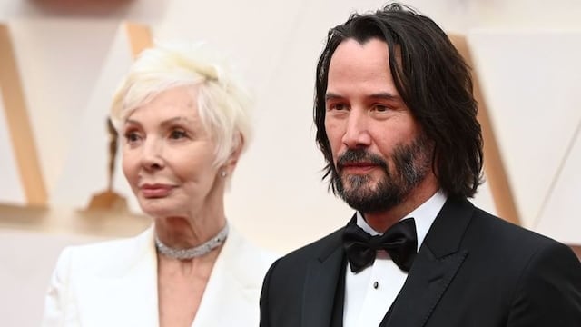Keanu Reeves llega al Oscar 2020 en compañía de su madre, Patricia Taylor