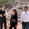 Claudia Sheinbaum Pardo y Esteban Villegas Villarreal supervisan avances de la Presa Tunal II en Durango