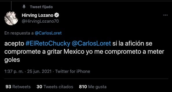 Chucky Lozano sobre el grito homofóbico