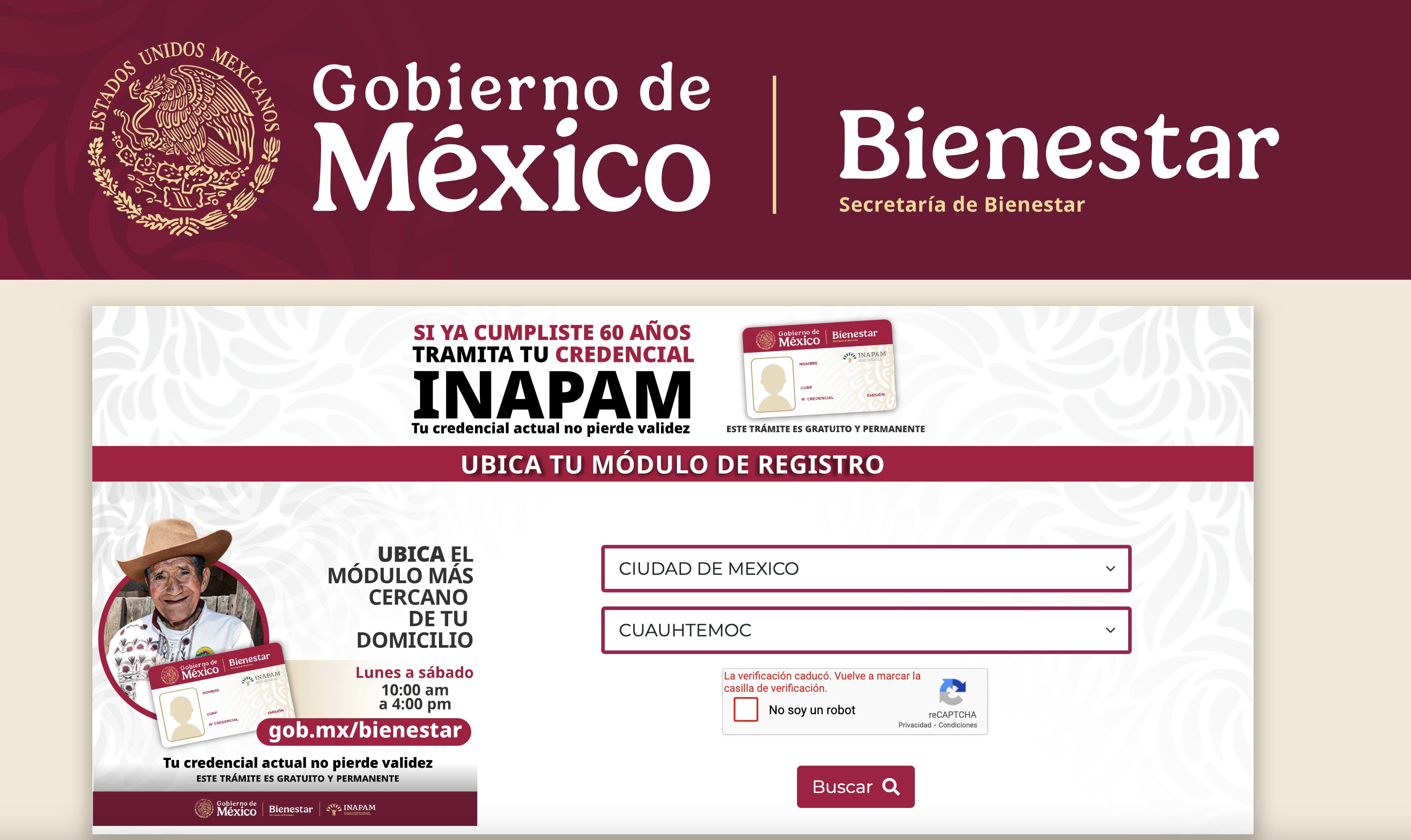 Credencial INAPAM