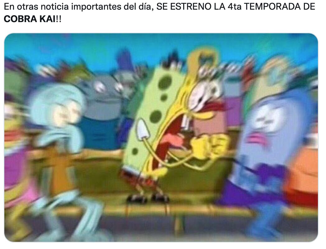 Memes del estreno de 'Cobra Kai'