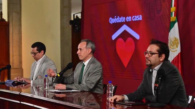 Funcionarios de la Secretaría de Salud.