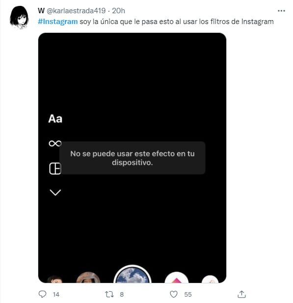 Usuarios se quejan por problemas en Instagram
