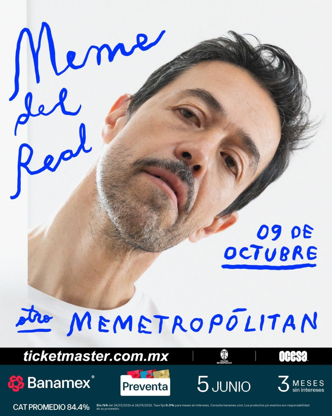 Meme del Real en el Teatro Metropólitan