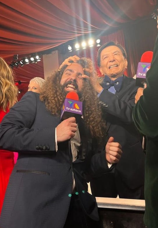 Javier Ibarreche en los Oscar 2023