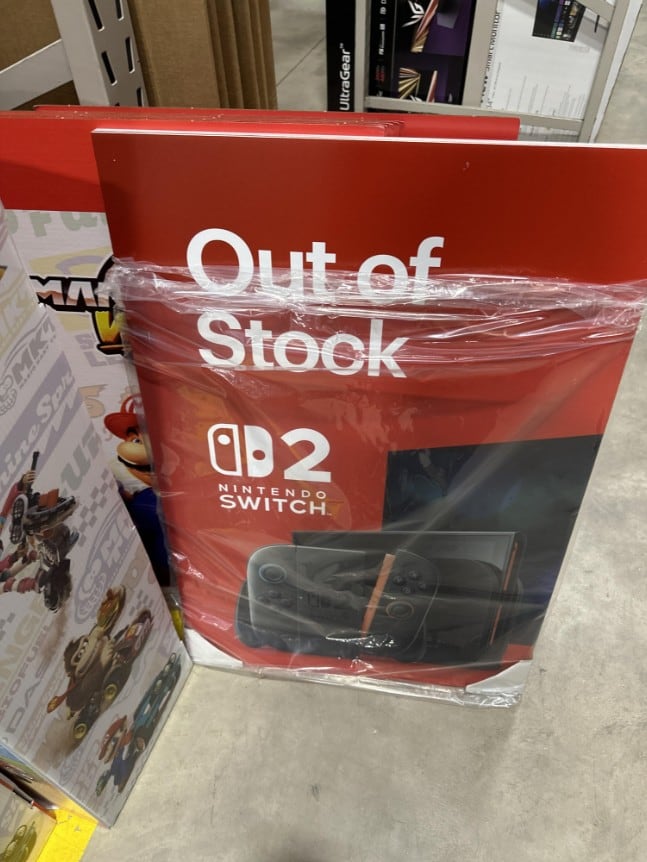 Nintendo Switch 2 agotado