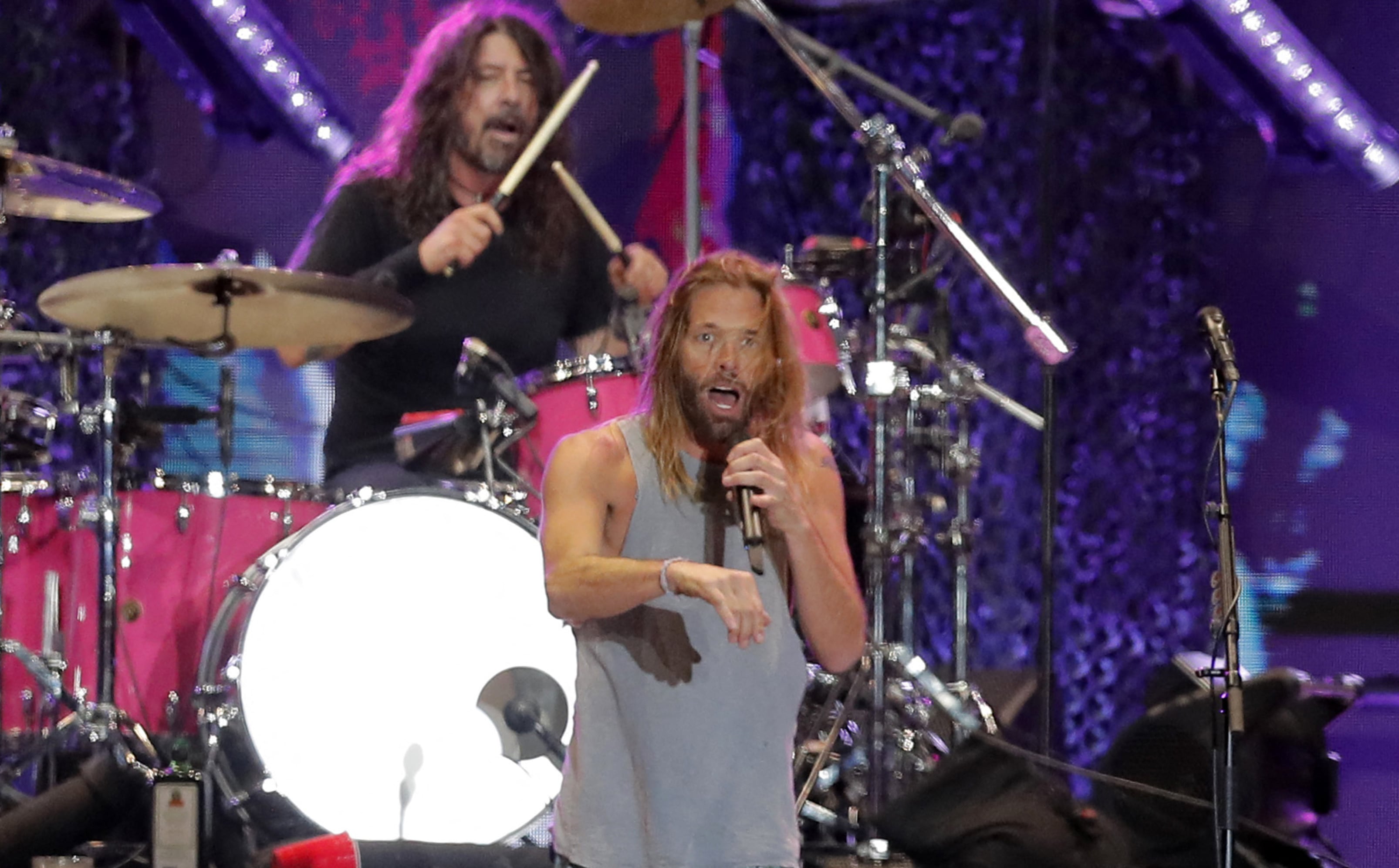 Taylor Hawkins, baterista de Foo Fighters
