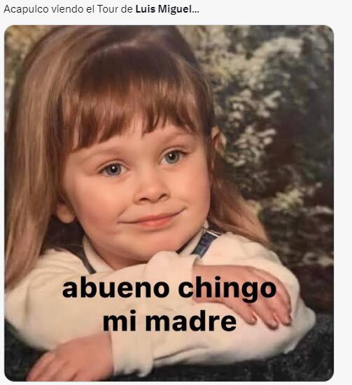 Memes del Luis Miguel Tour 2023