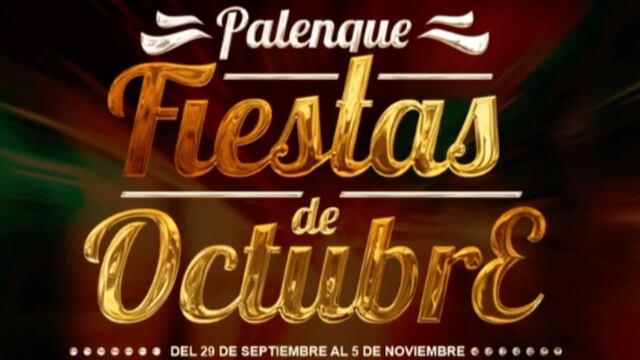 Palenque Fiestas de Octubre 2023