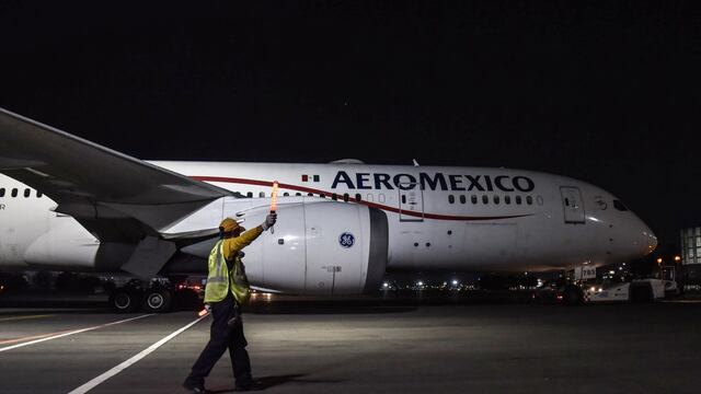 Avión de Aeroméxico