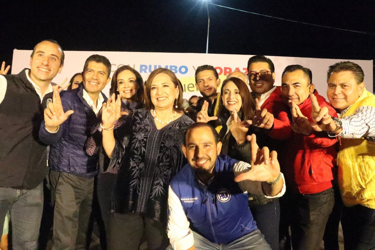Lalo Rivera cierra precampaña a la gubernatura de Puebla