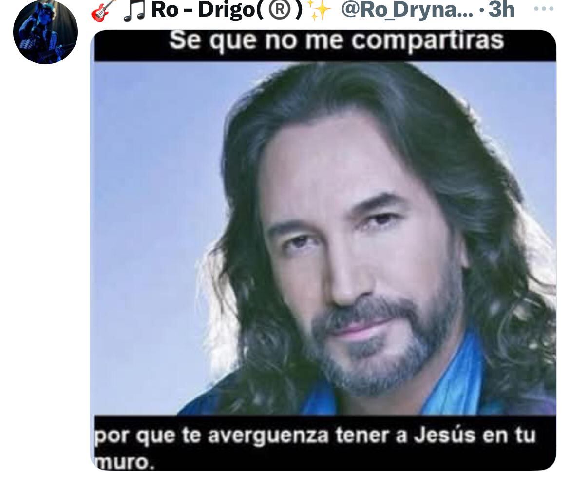 La nueva foto de Marco Antonio Solís desata memes en redes sociales