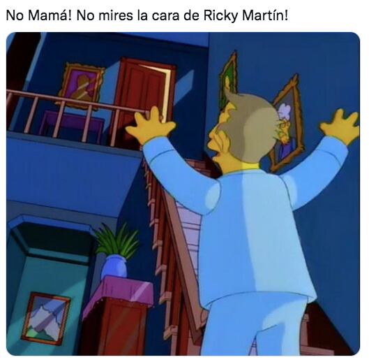 Rostro de Ricki Martin inspira memes