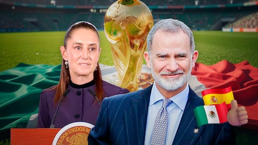 Sheinbaum destaca reconocimiento a la cultura de México en visita del rey de España por el Mundial 2026