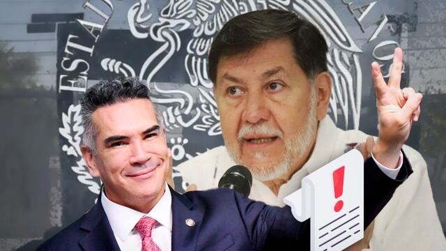 FGR recibe denuncia de Alito Moreno contra Noroña; también pide protección a Gobernación
