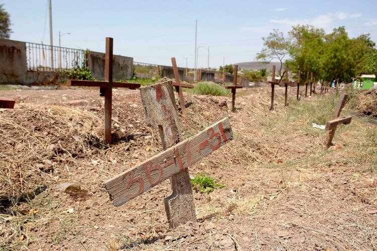 Panteón de personas sin identificar