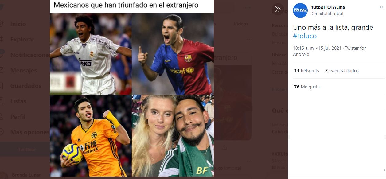 Twitter; Meme del Toluco.