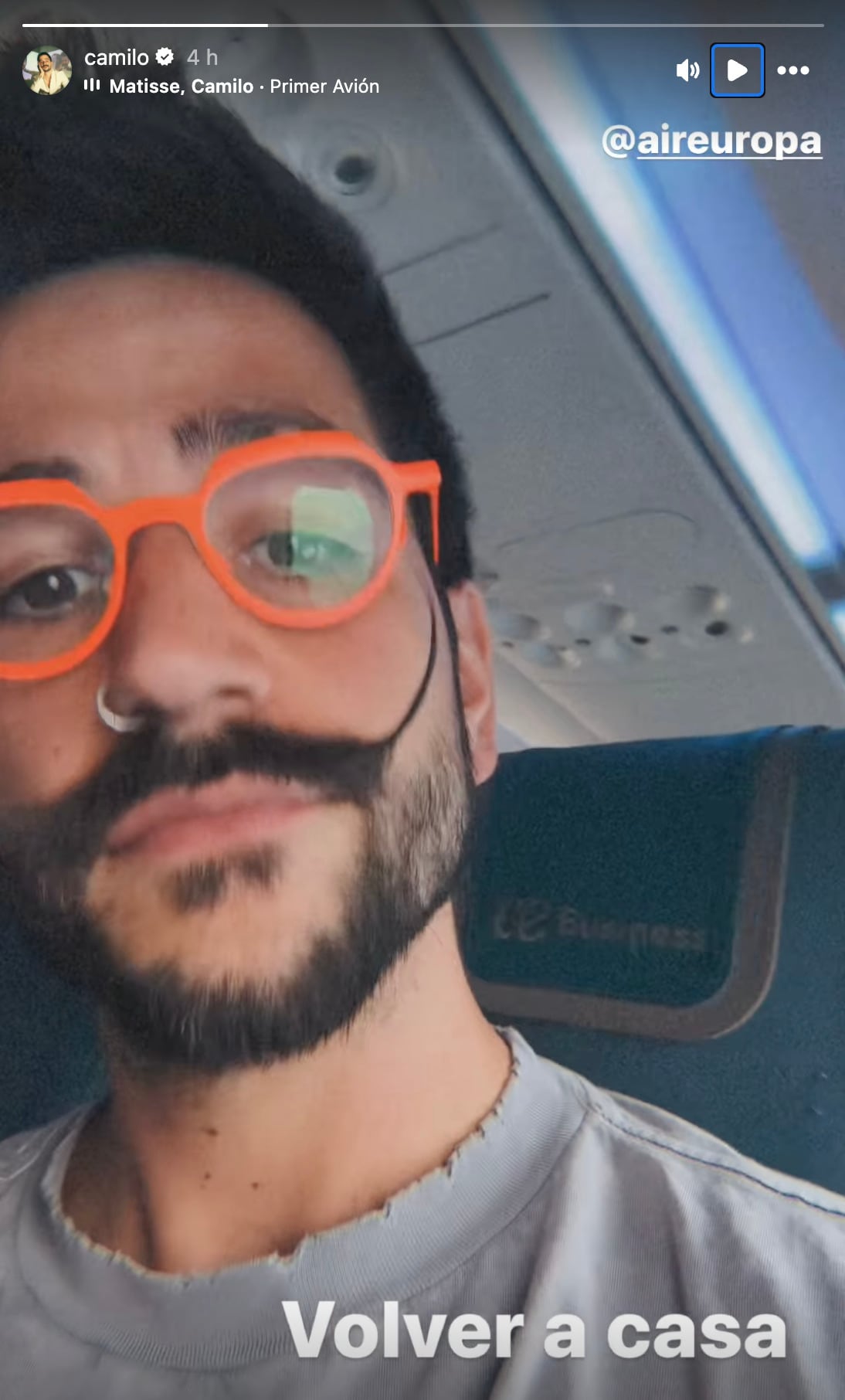 Camilo regresa a su casa con Evaluna tras estar separados una semana