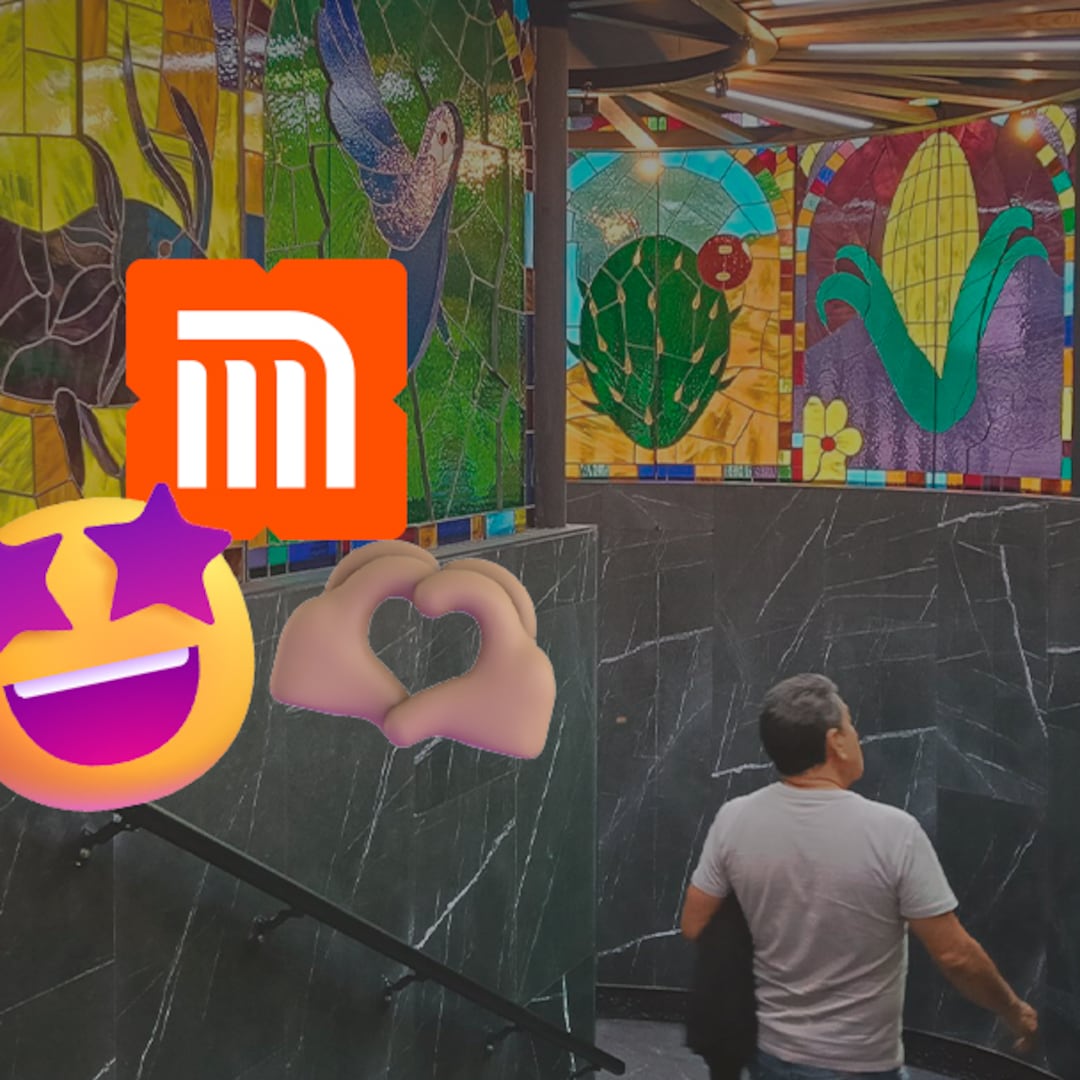 Metro CDMX reabre estación Auditorio; así lucen sus vitrales y murales