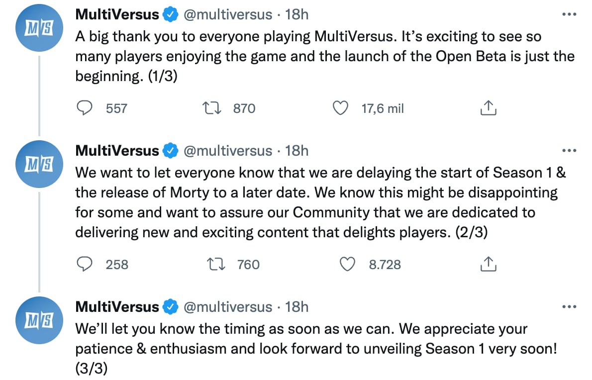 MultiVersus temporada 1