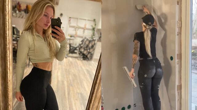 Johanna Juhlin, la sexy mujer albañil que es tendencia en redes sociales