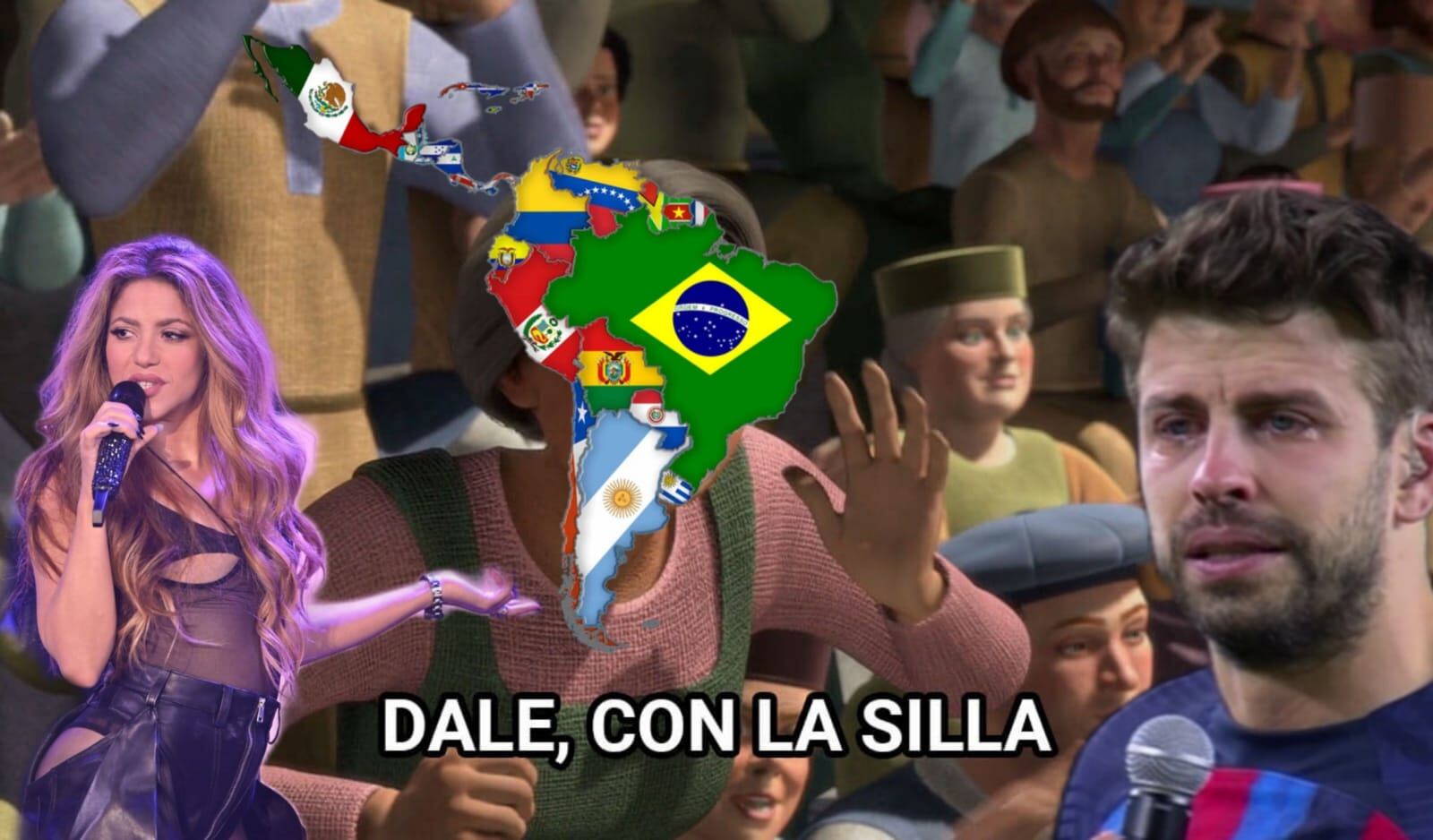 Memes se unen a Shakira tras declaraciones de Piqué sobre Latinoamérica