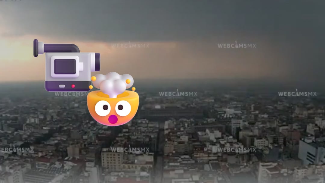 Así llegó la tormenta al oriente de CDMX: video capta el momento