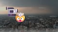Así llegó la tormenta al oriente de CDMX: video capta el momento