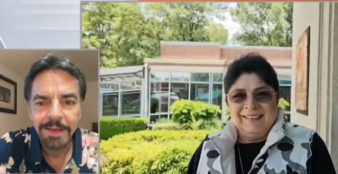 Eugenio Derbez y Victoria Ruffo