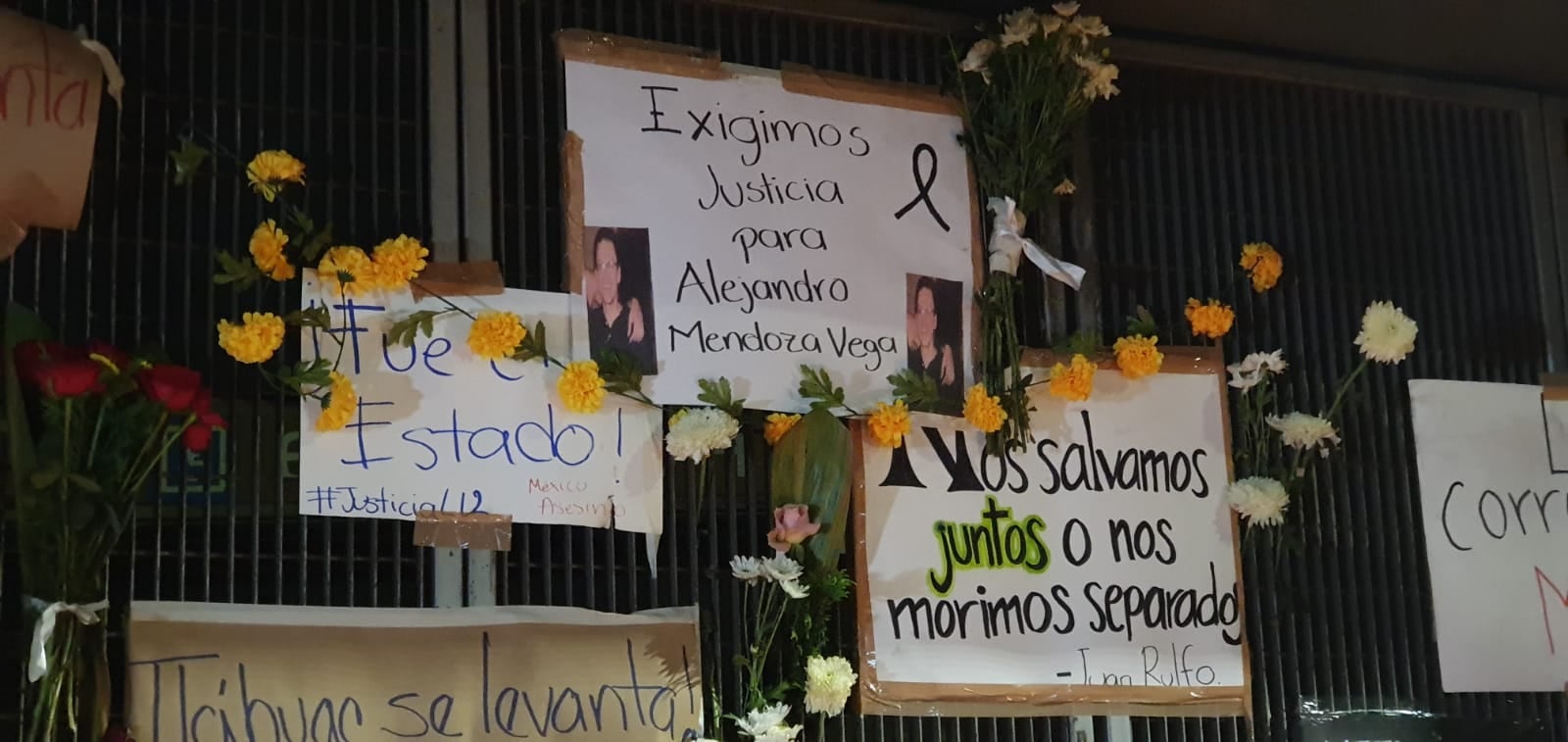 Protesta en Olivos