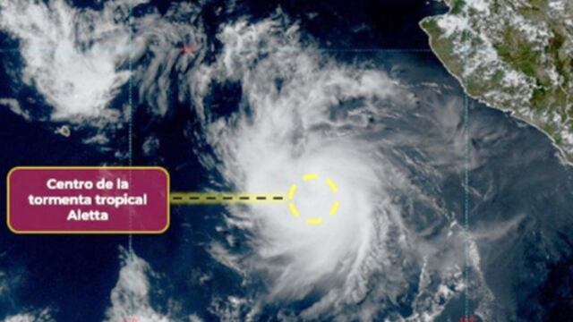 Tormenta Tropical Aletta