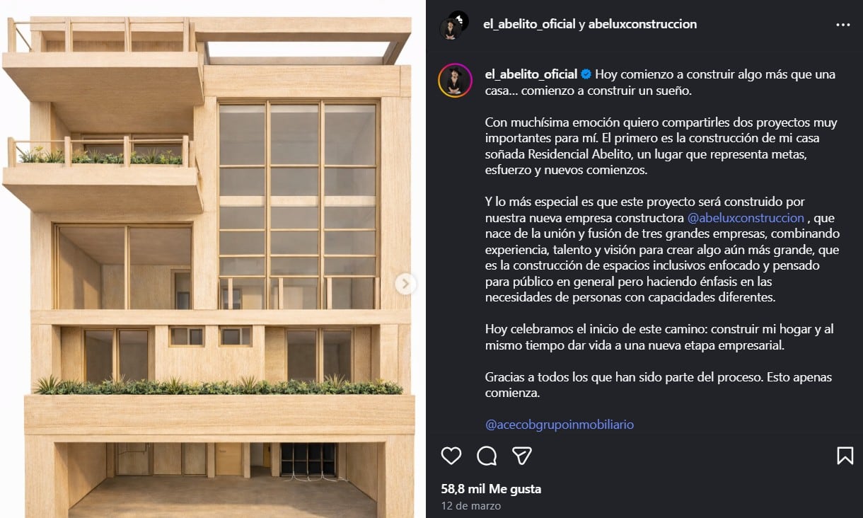 Casa de El Abelito construida por Abelux