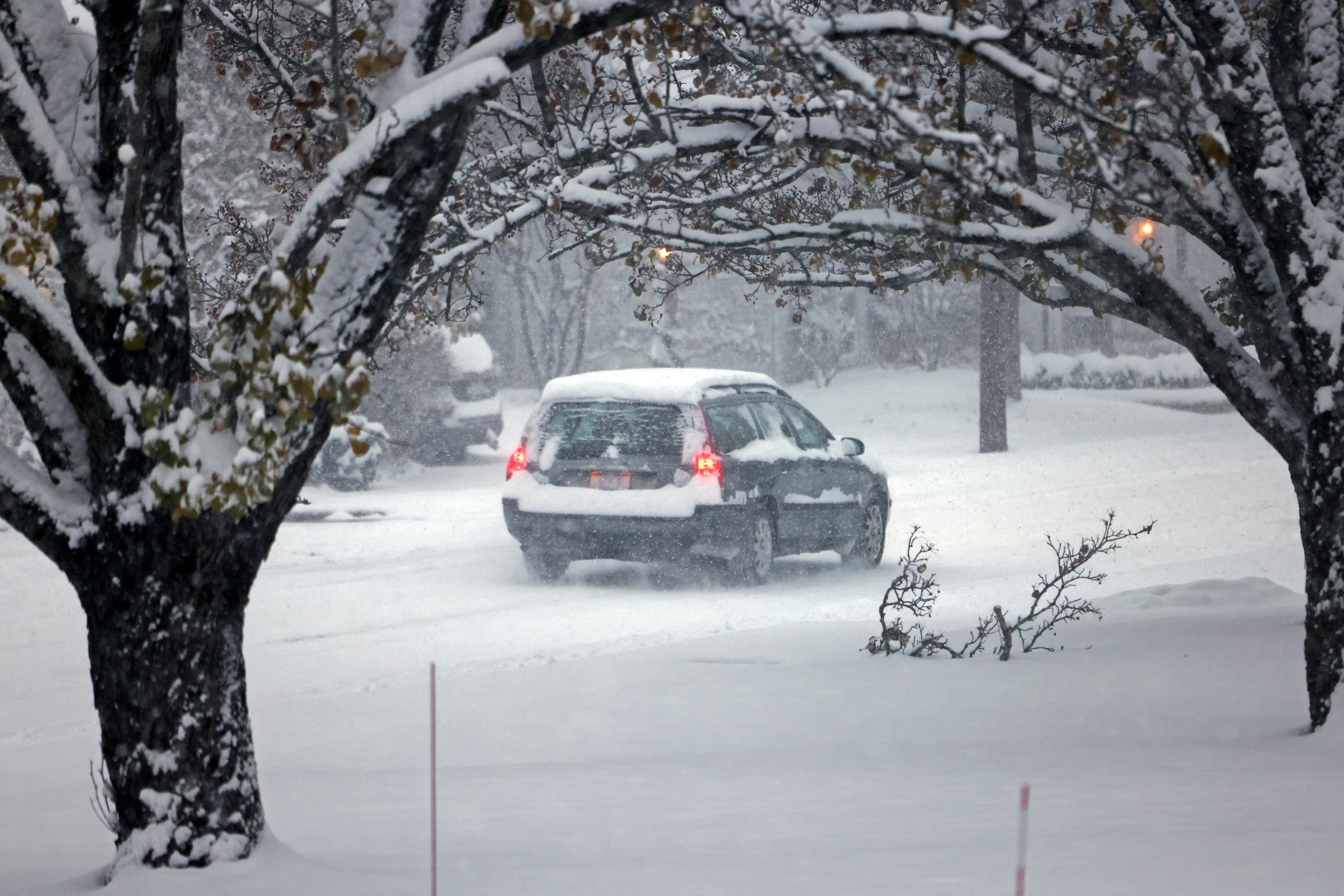 Nevadas en Cleveland, Estados Unidos