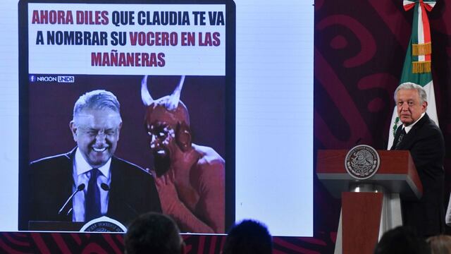 AMLO habló de Claudia Sheinbaun en su conferencia mañanera