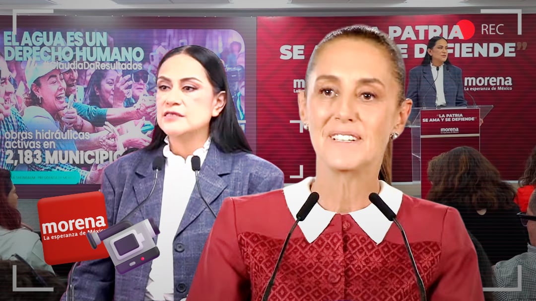 Morena difunde video de apoyo a Sheinbaum con “El pueblo unido jamás será vencido”