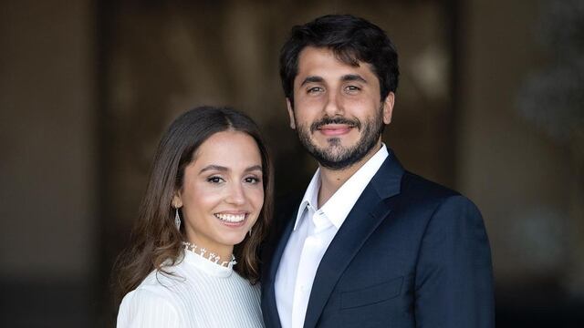 Princesa Imán de Jordania y Jameel Thermiotis