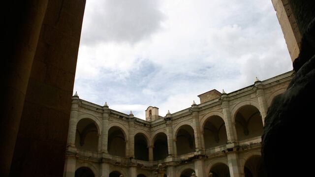 Interior del Convento de Santo Domingo, en la capital del estado de Oaxaca.