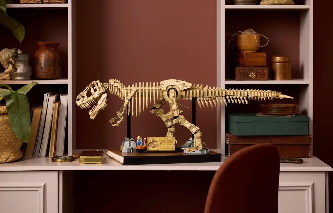 Set de LEGO fósil de T-Rex de Jurassic World