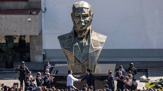 BENITO JUÁREZ, OBRA DE FERNANDO ANDRIACCI OTORGADA A M. OSORIO CHONG