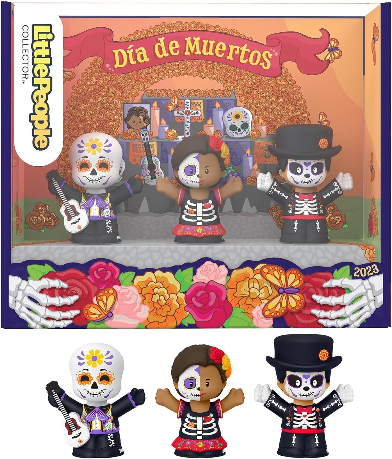 Set de Little People de Día de Muertos