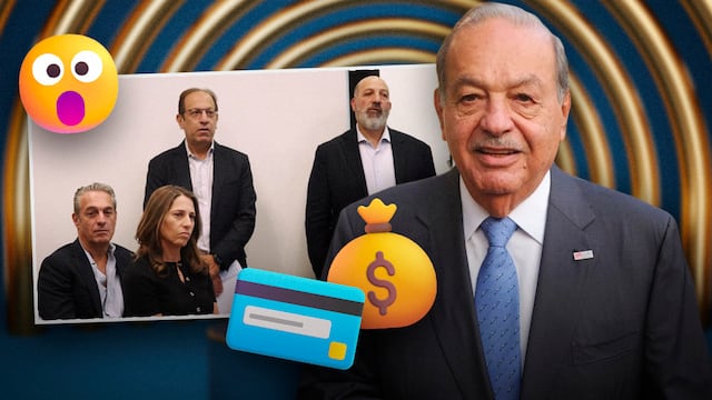 Carlos Slim y sus hijos
