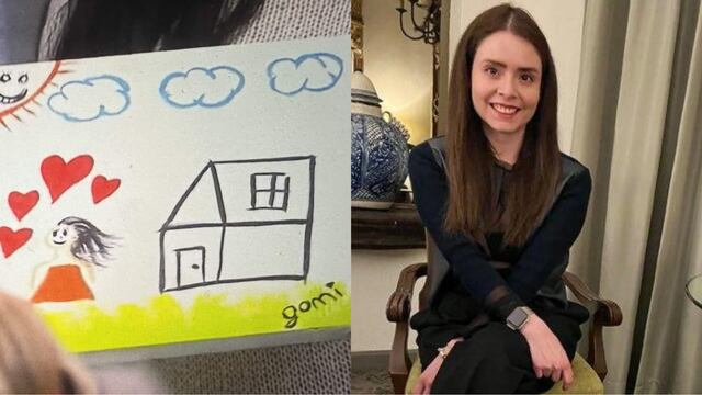 Maryfer Centeno analiza el dibujo de Gomita