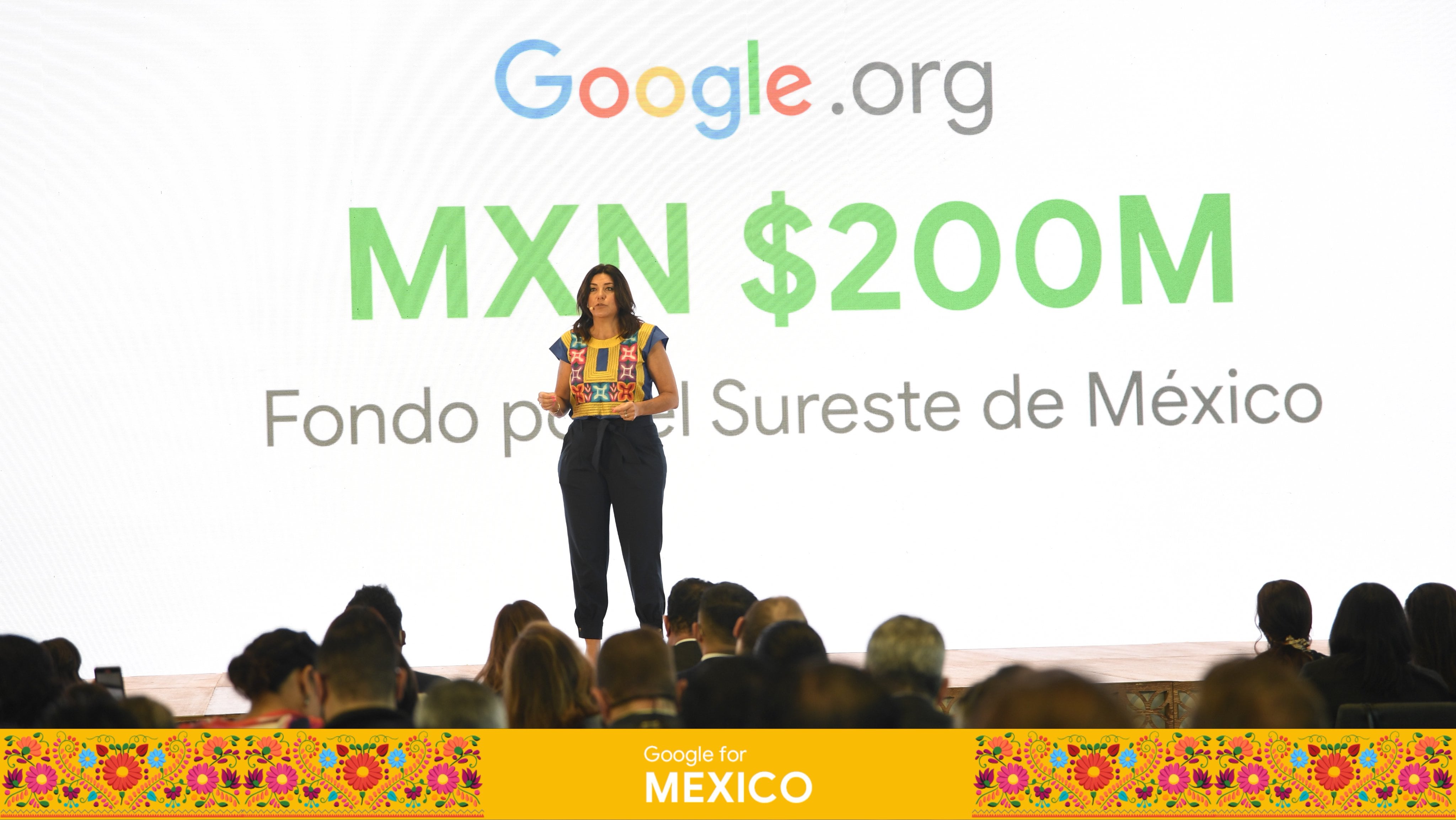 Organización Google donará 200 mdp