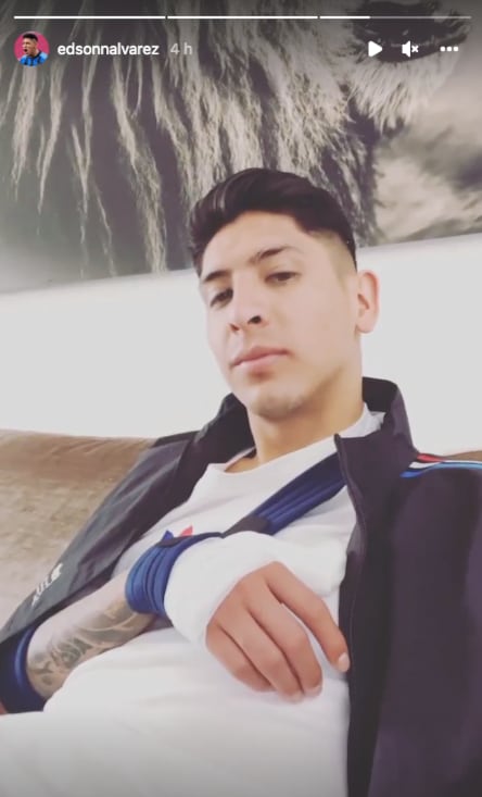 Edson Álvarez lesión en la mano