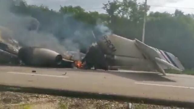 Aeronave en Quintana Roo.