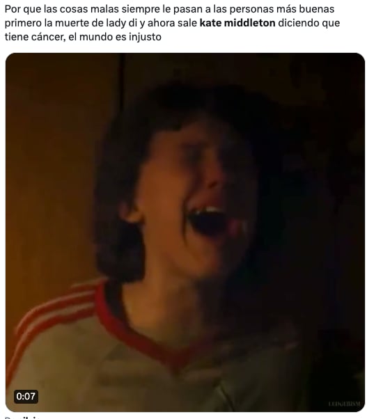 Memes arrepentidos le piden perdón a Kate Middleton