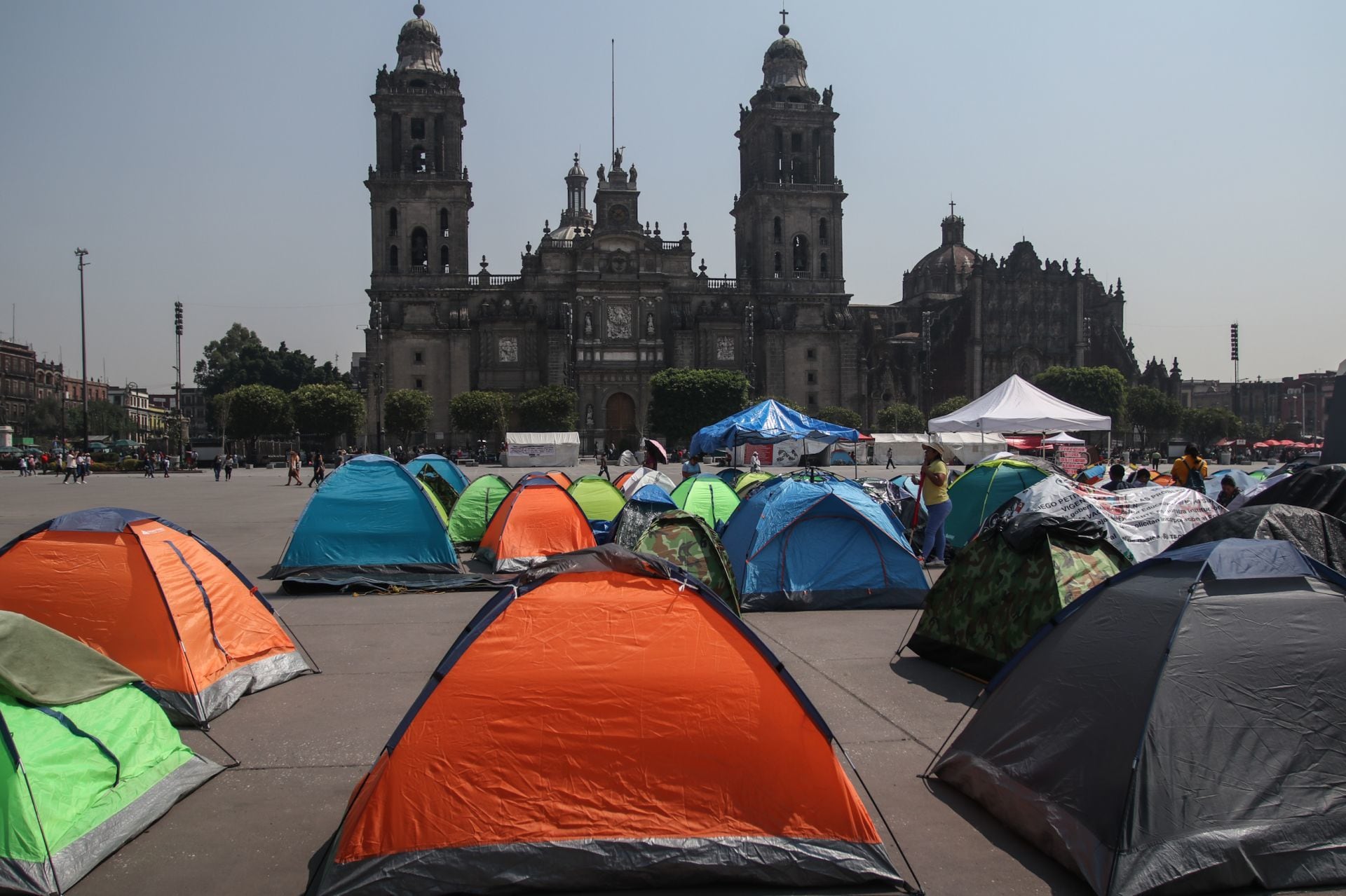 CNTE en el Zócalo