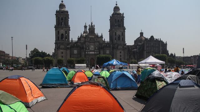 CNTE en el Zócalo