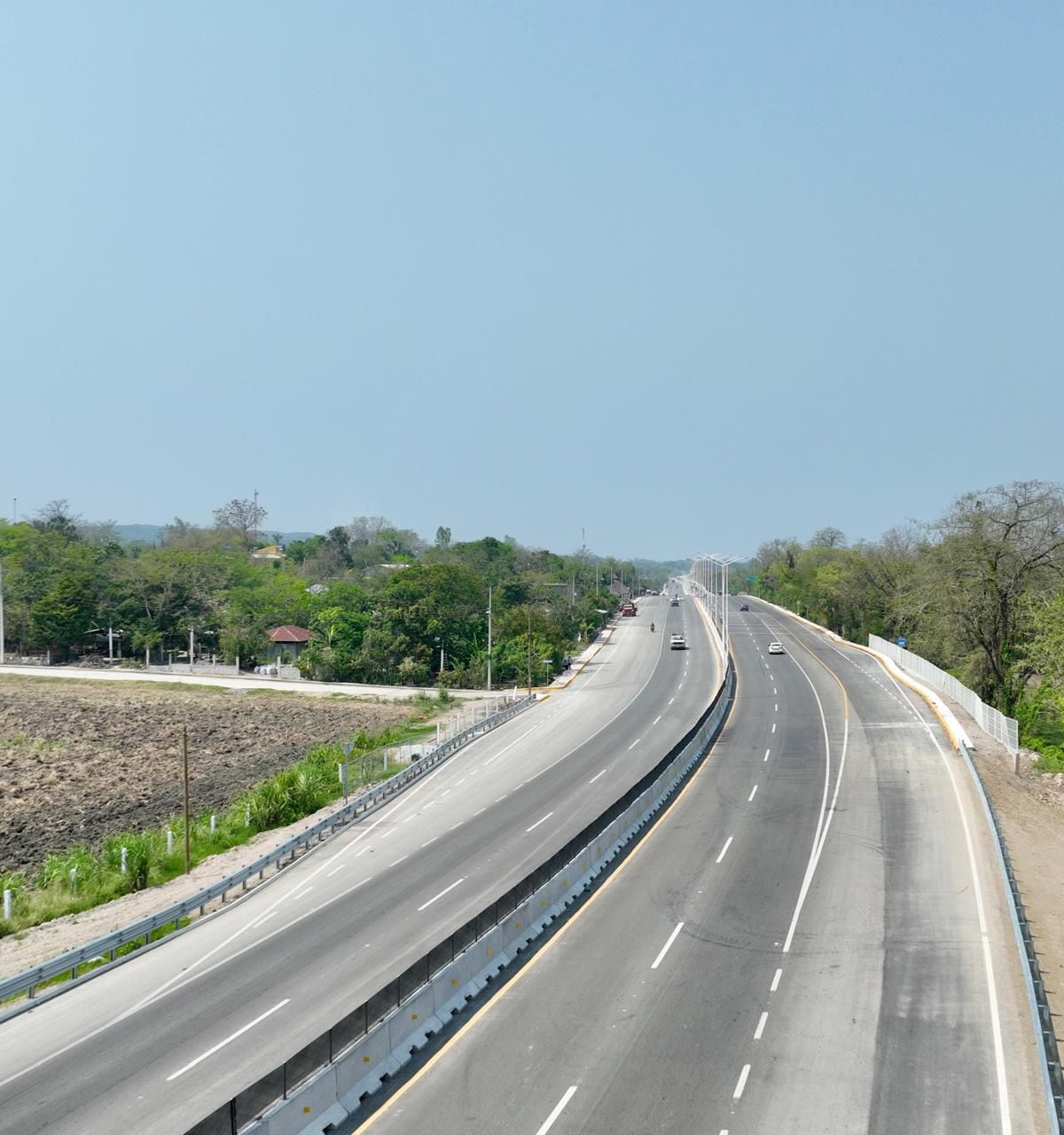 Ricardo Gallardo, supervisa con AMLO avances en supercarretera Ciudad Valles-Tamazunchale