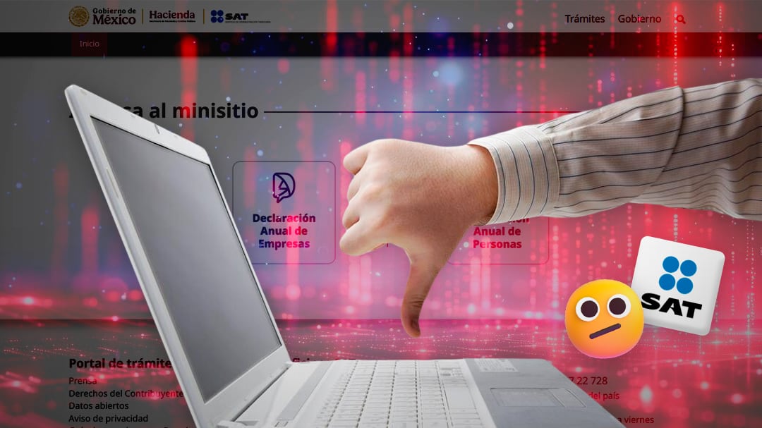 Arranca la declaración anual y el portal del SAT falla